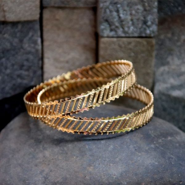 22ct Gold Bangles - Image 3